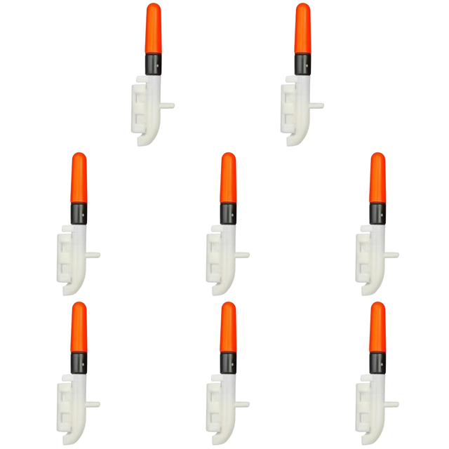 DQrwqpou Caña Pescar Flotante Impermeable Universal para Pesca Nocturna (rojo)