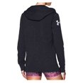 thumbnail image 3 of Women's Under Armour Cotton Fleece Wordmark Hoodie Black, 3 of 3