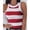 E-1137Red, variant on ZHOGXU Women Tank Top Summer Sleeveless Round Neck Striped Print Fashion Breathable Tops For Casual Daily Wear,Blue,L