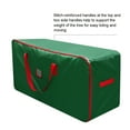 thumbnail image 2 of Every Moment Counts Christmas Tree Storage Bag, Fits Up to 9 ft Tall Artificial Tree, Heavy Duty Waterproof Green Christmas Tree Storage Container with Zipper and Handles, 2 of 6
