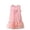 b-895Pink446, variant on MEZZALL Girls Summer Dress Cute Bowknot Patchwork Sleeveless Vest A-Line For Toddler Kids O-Neck Trendy Dresses