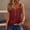 Wine, variant on Womens Summer Tops Sevevn Women's Solid Color Button Up Camisole Sleeveless V-Neck T-Shirt Slim