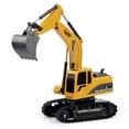 thumbnail image 2 of Remote Control Excavator Toy -11 Channel Remote Control Excavator With Metal Shovel, Rechargeable Construction Excavator Car With Light And Sound-SinKeeU, 2 of 4