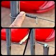 thumbnail image 2 of Herramienta torcedora de alambre de cerca multifunción para clips de poste en T | Construcción de acero de alta resistencia | Mango ergonómico antideslizante | Orificio hexagonal para tornillos, 2 of 5