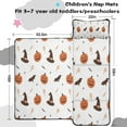 thumbnail image 5 of Halloween Pumpkins Witch Hats and Bats Toddler Nap Mats for Kids Preschool,59"x22" Sleeping Mat Bag or Kids,Toddler Sleeping Bag,Toddler Nap Mat or Daycare, 5 of 6
