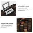 thumbnail image 5 of Haiem Bookshelves Luggage Cover Printed Suitcase Covers for Luggage Elastic Washable Suitcase Protector Fits 18-32 Inch Luggage-Small, 5 of 9