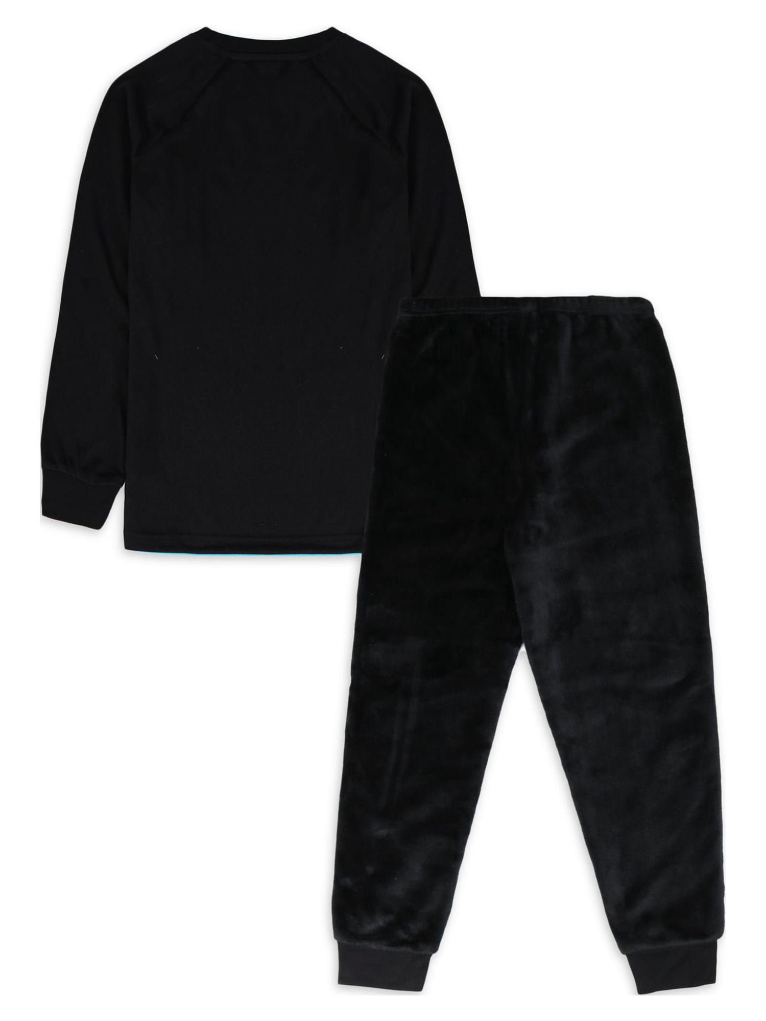 Wonder Nation Boys Glow in the Dark Long Sleeve Shirt and Pant Pajama Set, 2-Piece, 4-18 & Husky