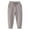 a-Grey, variant on Sweat Pants for Girls Solid Casual Long Pants Fall Winter Pants with Pockets for Kids Girl 2-3 Years