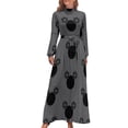 thumbnail image 2 of Vestido largo Micog vestido de noche mujer vestidos de novia para mujer, 2 of 5