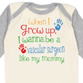 thumbnail image 4 of Inktastic Vascular Surgeon like Mommy Boys or Girls Long Sleeve Baby Bodysuit, 4 of 5