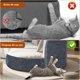 thumbnail image 4 of Grande Tapete Rascador para Gatos, DIY Alfombrilla Autoadhesiva Recortable, Protector de Muebles para Gatos, Puede Proteger Sofás y Sillas para Gato Protector Sillones., 4 of 4