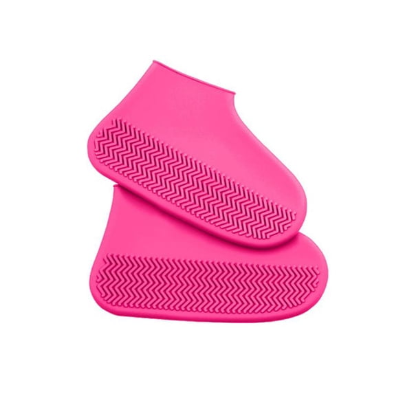 Reusable Rain Waterproof Shoes Covers Wear-Resistant Washable Rain Boots