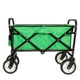 thumbnail image 3 of Foldable Wagon Cart with Strapping, Collapsible Beach Utility Wagon Grocery Cart Camping Shopping Sports Gardeing Fishing Supports 225lbs, 3 of 5