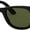 Black/Green Polarized, variant on Ray-Ban RB4340 WAYFARER 601/58 50M Black/Green Polarized Sunglasses For Men For Women