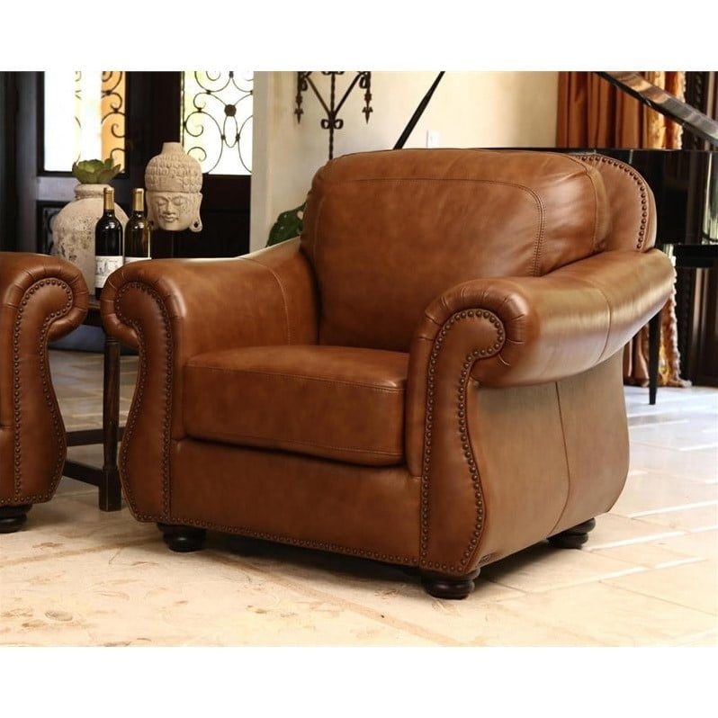 Abbyson Erickson Leather Accent Chair, Abbyson Leather Quality