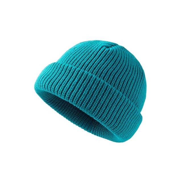 Minnieouse Gorro de punto elástico grueso invierno cálido deportes al aire libre senderismo viajes nieve esquí gorra accesorios casuales para mujer Sombreros cian Minnieouse AP013203-06