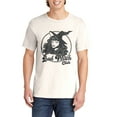 thumbnail image 3 of Bad Witch Club T-Shirts for Women Men, Halloween Fun Graphic Tee Short Sleeve Tops - Vintage Ivory, 3 of 5