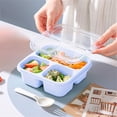 thumbnail image 2 of Food Storage Bags Stackable Reusable Lunch Box Set For Kids And Adults Sturdy And Meal Prep Containers Microwave Freezer And Dishwasher, Kitchen Food Storage, 2 of 9