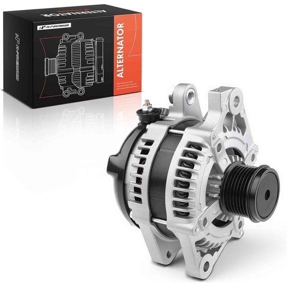 A-Premium Alternator Compatible with Lexus IS250 2010-2015, IS350 2010-2017, GS350 2013-2015, RC300 2016-2017, V6 3.5L, 150 Amp 12V CW 7-Groove Pulley, Replace# 27060-31060