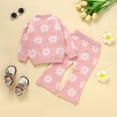 thumbnail image 5 of Futezty Toddler Boys Girls Clothes Fall Winter Outfit Sets, Kids Outfits Sets Long Sleeved Round Neck Cute Stretch Waistband 1T 2T 3T 4T 5T 2PCS Playwear Set, 5 of 9