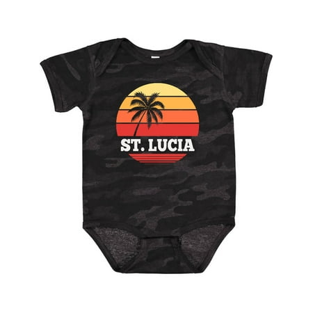 

Inktastic St Lucia Vacation Travel Cruise Gift Baby Boy or Baby Girl Bodysuit