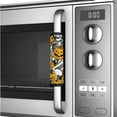 thumbnail image 4 of Xoenoiee Refrigerator Door Handle Gloves Replacement Protective Kitchen Appliance Covers Fridge Dishwasher Oven Handle Cloth Protector Home Decor, 6 PCS, Skeleton Skull Pumpkin Halloween, 4 of 5