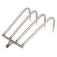 thumbnail image 3 of Hand Rake, Strong Rustproof Weed Hook Stainless Steel  4 Teeth   For Fishing For Mesh Rod Interfaces  S, 3 of 8