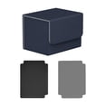thumbnail image 2 of Caja de Almacenamiento DYNWAVEMX para Baraja de Cartas con Cierre Magnético Azul Oscuro, 2 of 8