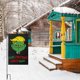 thumbnail image 4 of Grinch Decor Grinch Christmas Decorations Bathroom Grinch Christmas Decorations Christmas Double Sided Banner 30x45cm, 4 of 5