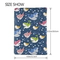 thumbnail image 3 of Rateoe Colorful Cartoon Shark Pattern Passport Holder Wallet Leather Mulit-purpose Travel Wallet Credit Cards Case ,Passport Cover for Women Men-6.5 in, 3 of 5