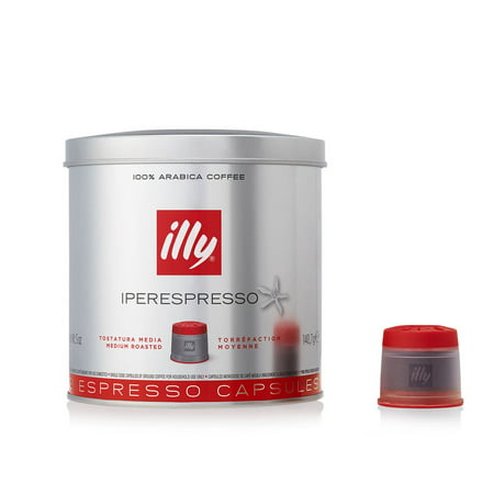 illy Medium Roast Iper Espresso Capsule, 21 Ct (Best Nespresso For Latte)
