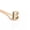 B, variant on Fashion Jewelry Gold Plated Initial Alphabet Letter A-Z Pendant Chain Necklace-B