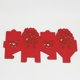 thumbnail image 5 of Paquete De 50 Heart Favour Ribbon Gift Candy Boxes Decoración Del tres, 5 of 6