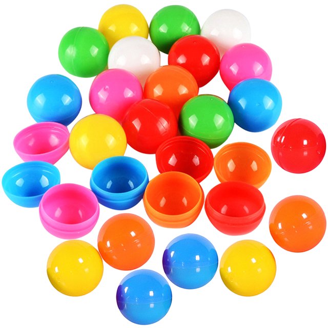 SHISUYAN 100pcs Lottery Balls Ornaments Raffle Drawing Balls Party Activity Plastic Ball Props