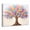 A, variant on XaaKee Canvas Wall Art Prints Pastel Rainbow Canopy Abstract Botanical Textured Tree Art Painting Inner Framed 18*12Inch