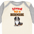 thumbnail image 4 of Inktastic Bernese Mountain Dog Lover Boys or Girls Long Sleeve Baby Bodysuit, 4 of 5