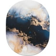 thumbnail image 1 of ERDS-Small Mouse Pad 6 x 8 Inch, Takes up Wrist and Mouse Space, Waterproof Compact Mini Mouse Mat for Laptop Computer Wireless Mouse Keyboard Home Office Travel,Blue Gradient Marble, 1 of 4