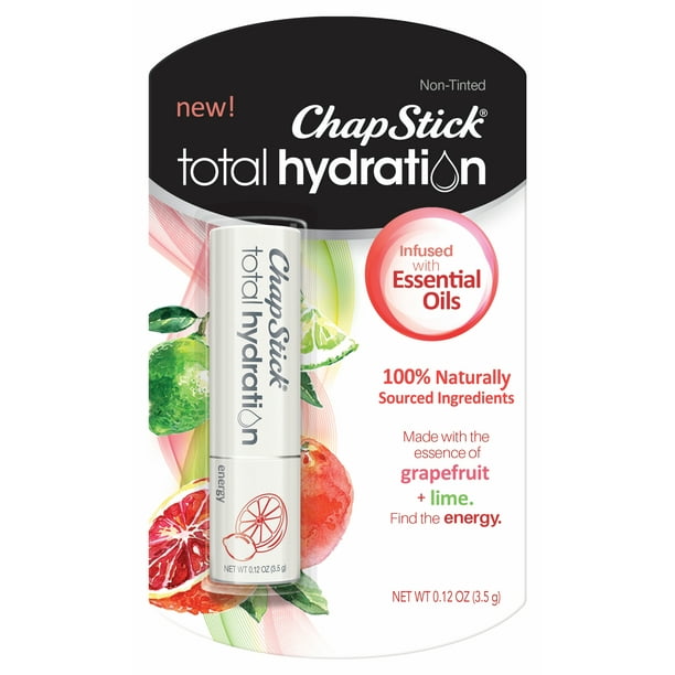 ChapStick Total Hydration Essential Oils - Energy - Walmart.com - Walmart .com ChapStick Total Hydration Essential Oils - Energy - Walmart.com - Walmart .com