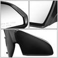 thumbnail image 2 of DNA Motoring Powered Heated Passenger Right Side Mirror for 15-19 Sonata, 2 of 4