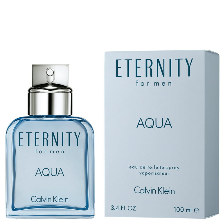 Eternity Aqua For Men by Calvin Klein Eau de Toilette 3.3 fl oz *EN