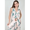 thumbnail image 5 of Jumpsuit estampado con cinto Roman Fashion /Juvenil, 33493 (Rosa, verde) rosa claro CH, 5 of 5