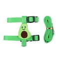 thumbnail image 1 of YZWEI Rope Leashes for Dogs, Dog Traction Rope Cat Traction Rope Cartoon Doll I-shaped Cat Chest and Back Walking Cat Rope, M, Green - M, 1 of 7