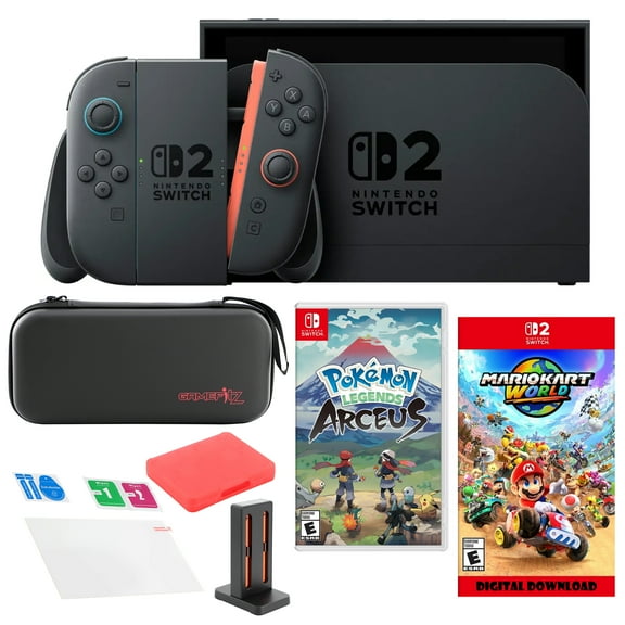 Nintendo Switch 2 MarioKart with Arceus & Accessories Kit