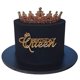 thumbnail image 2 of Cake Topper de Acrílico QPARTYFIRE Decoración Cumpleaños Reina, 2 of 5