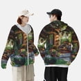thumbnail image 4 of Balery Charming Garden Patio Sudadera ligera de manga larga con capucha y protección solar UPF 50+ para hombre y mujer, ideal para pesca y running-3X-Large, 4 of 7