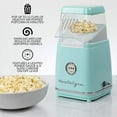 thumbnail image 4 of MACHINE À POP-CORN ÉLECTRIQUE RÉTRO NOSTALGIA, Aqua, 4 of 7