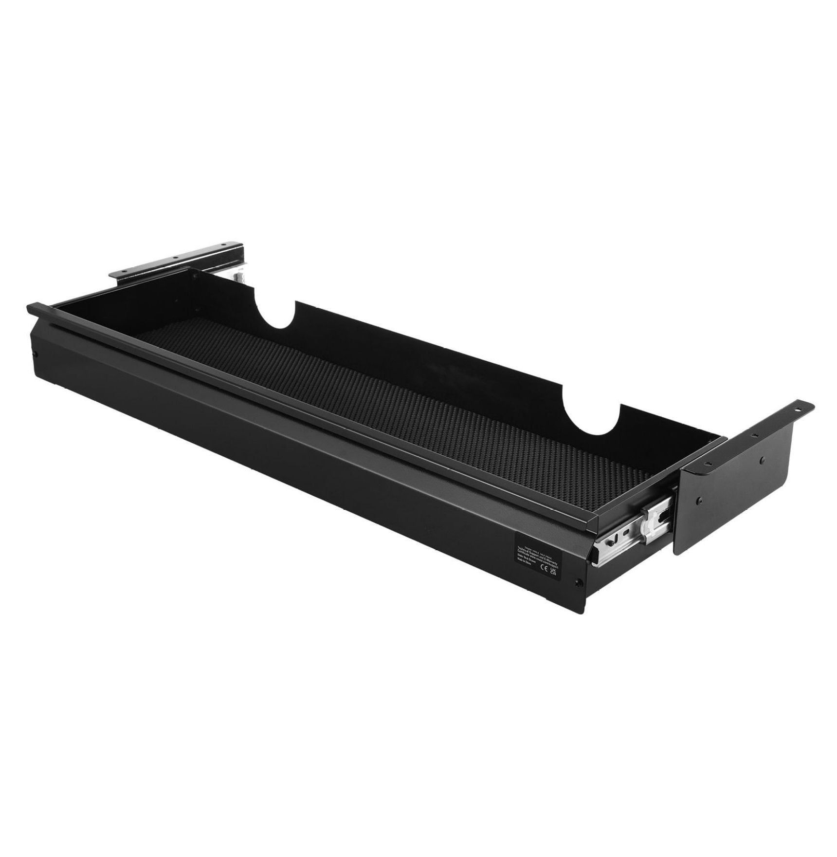 Under Desk Drawer 33", Slide Out Organizer, Hidden Desktop Storage, Pencil Drawer for Office Home, Sit Stand Workstation - 33x9x4 Inch