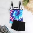 thumbnail image 5 of Traje de baño tankini de verano para mujer, talla grande, estampado, bikini dividido, traje de baño de dos piezas para mujer, trajes de baño tankini para mujer, traje de baño de 2 piezas para mujer, t, 5 of 5