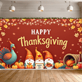 thumbnail image 3 of Decorative Design Happy Thanksgiving Banner Fall Theme Autumn Decorations for Family Gathering Seasonal Celebration Home Decor, 3 of 9
