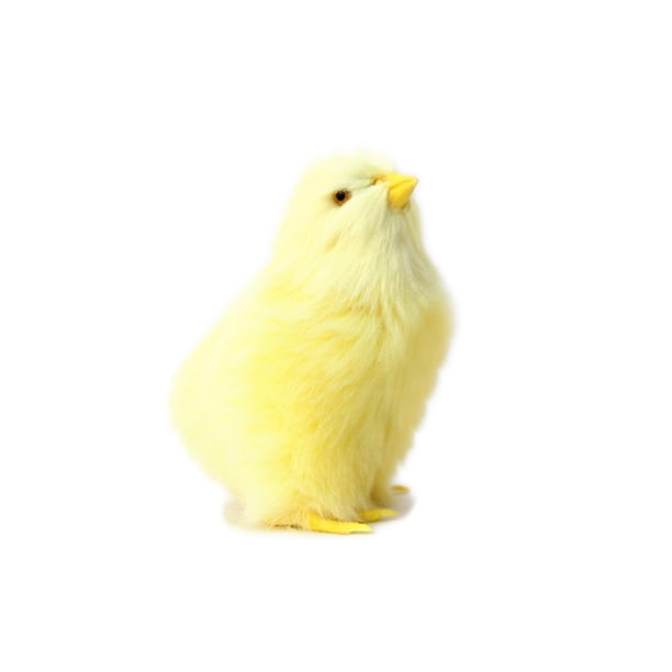 Simulación Lindo Peluche Pollito Juguete Pascua Realista Peludo Pollo Educación Temprana Tmvgtek libre de BPA